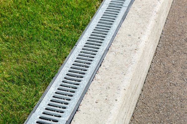 Courtyard Drain Installation in Pflugerville