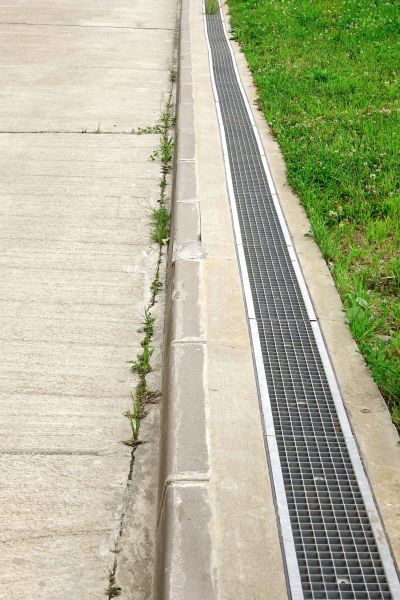 Concrete Drain Installation in Pflugerville